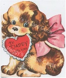 Vintage Dog Valentine
