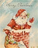 Vintage Santa image