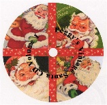 Santa CD label image