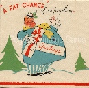 Vintage Fat Man Image