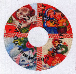 Vintage Christmas Greeting Cards Volume 9 CD label