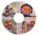 Vintage Vintage Collection of Cuties CD label