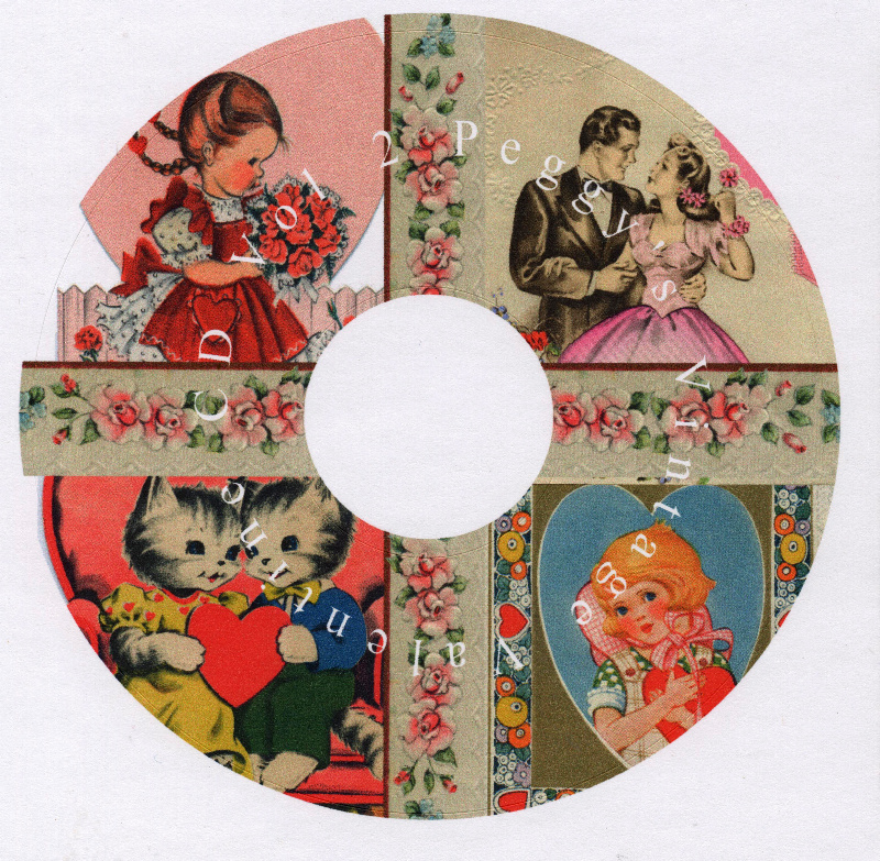 Vintage Valentine Volume 2 cd label